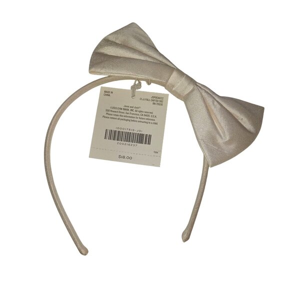 Janie & Jack Special Occasion Silk Dress Sweater Headband 3-6 Mo Luxury Holiday - Picture 10 of 11